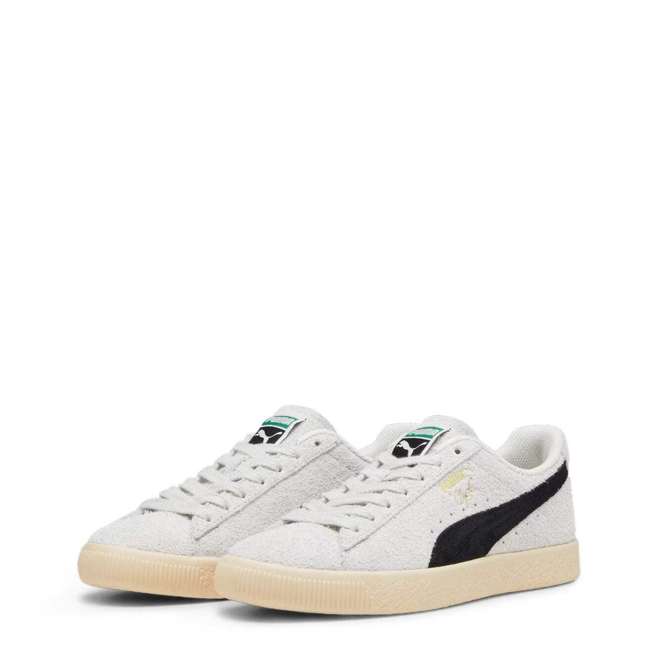 Puma Womens Clyde Teasel Sedate Gray / Cashew - Image 3