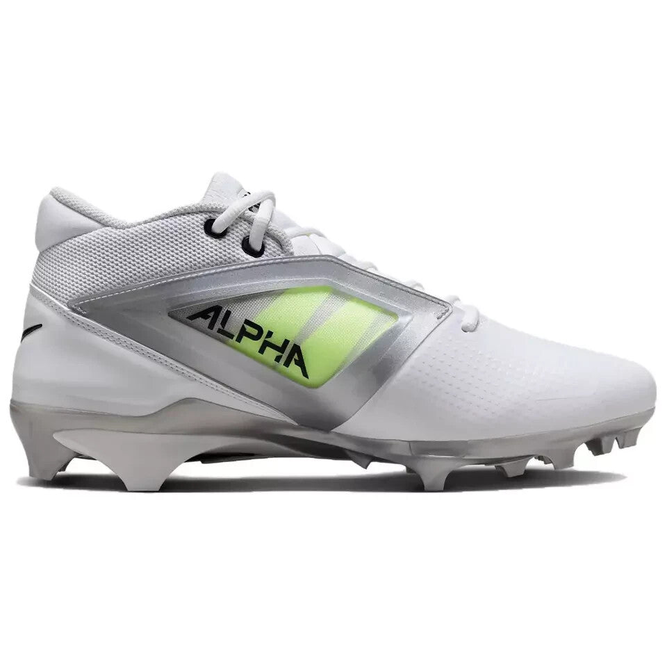 Nike Alpha Menace 4 Pro Men's Football Cleats White/Photon Dust FD7037-100 9-11 - Image 2