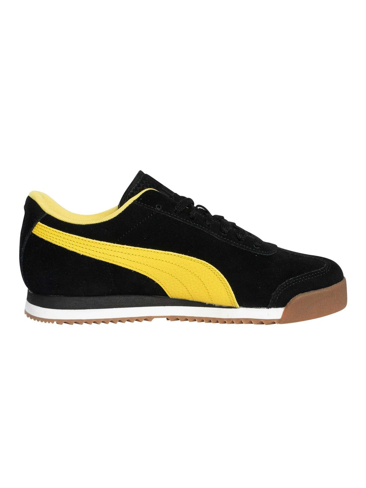Puma Men's Roma Suede Trainers, Black - Image 3