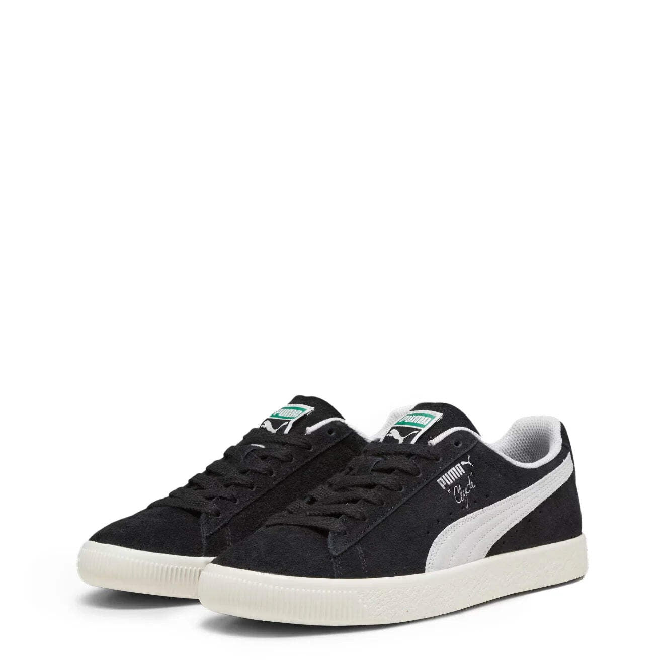 Puma Womens Clyde Teasel Puma Black / Frosted Ivory - Image 5