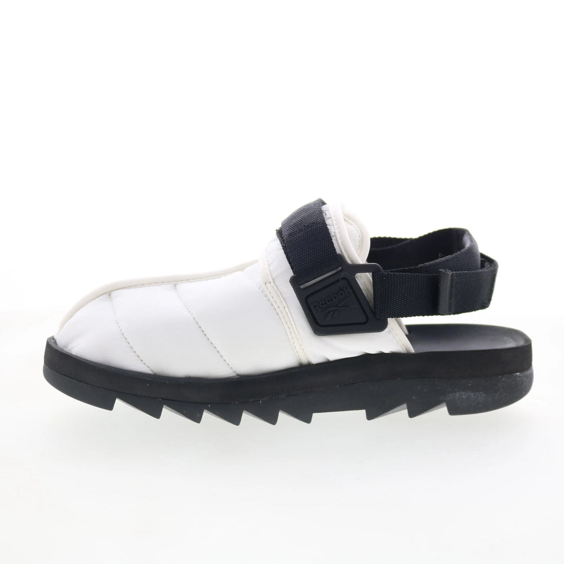 Reebok Beatnik GW8328 Mens Gray Canvas Slip On Slides Sandals Shoes - image 5